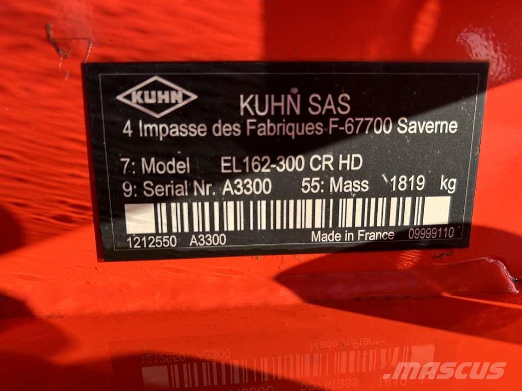 Kuhn EL162-300 Kita kultivavimo technika ir priedai