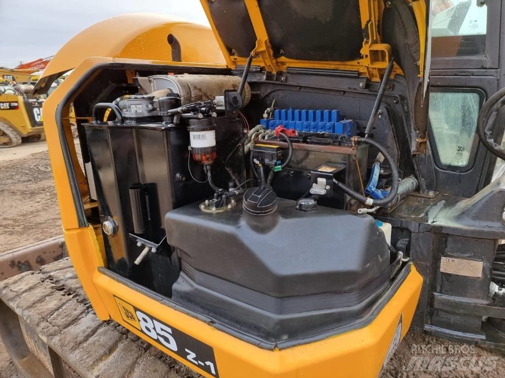 JCB 85 Z-1 Vidutinės galios ekskavatoriai 7-12 t
