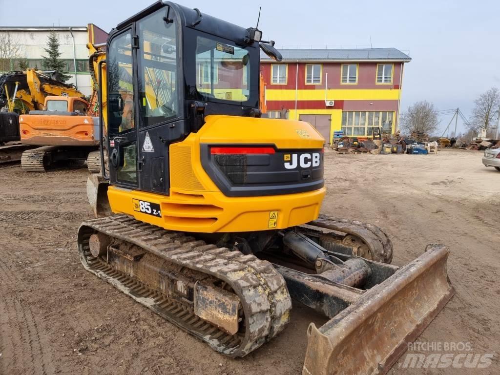 JCB 85 Z-1 Vidutinės galios ekskavatoriai 7-12 t