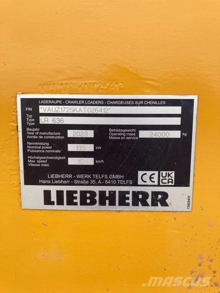 Liebherr LR 636 Vikšriniai krautuvai