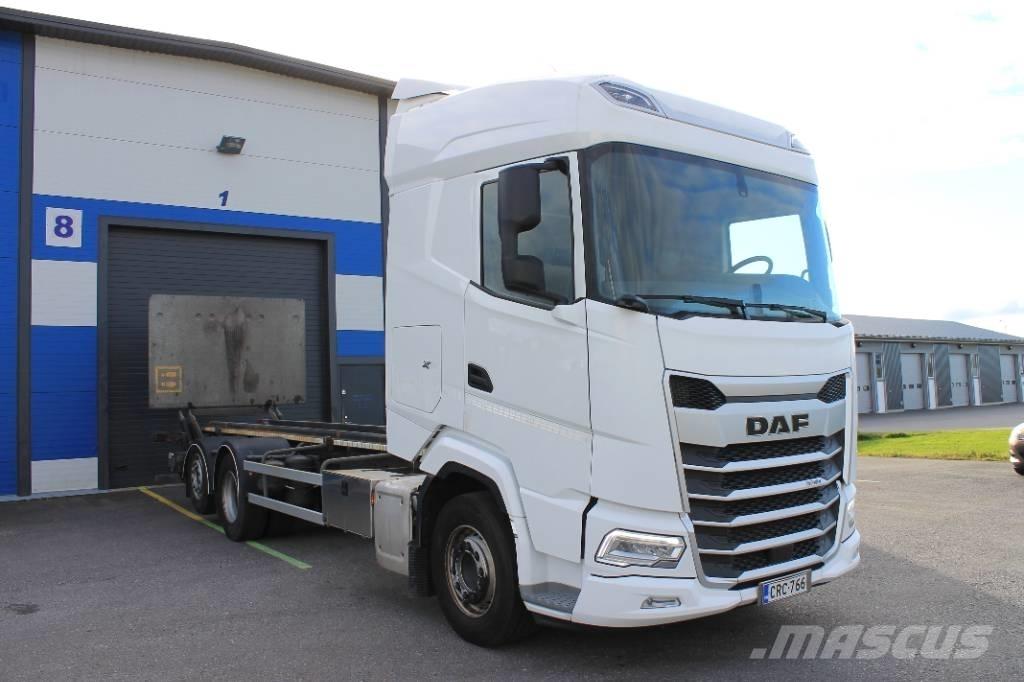 DAF XG 530 FAN Konteinerių nuožulnaus pakėlimo ant platformos krautuvai