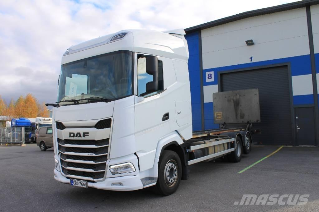 DAF XG 530 FAN Konteinerių nuožulnaus pakėlimo ant platformos krautuvai