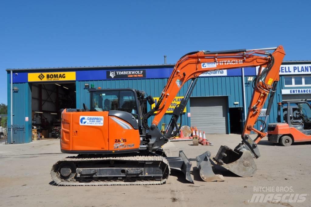 Hitachi ZX 95 USBR-7 Vidutinės galios ekskavatoriai 7-12 t
