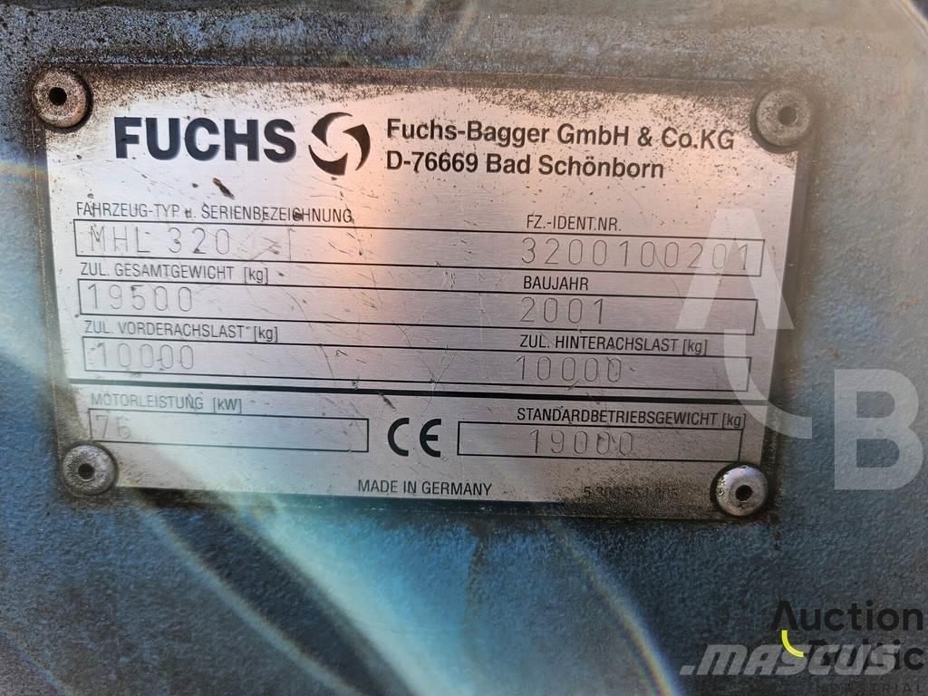 Fuchs MHL 320 Ratiniai ekskavatoriai