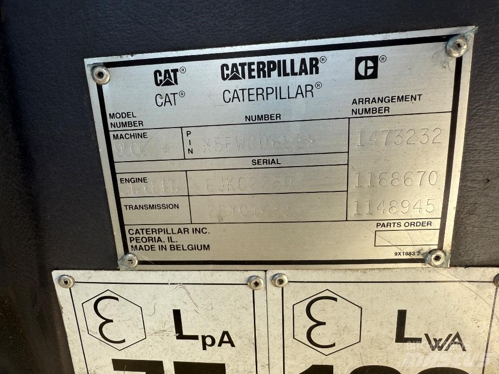 CAT 950G Naudoti ratiniai krautuvai