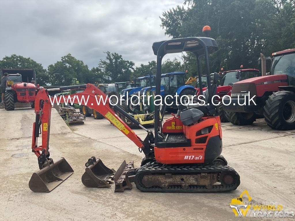 Kubota U 17-3 Mini ekskavatoriai < 7 t