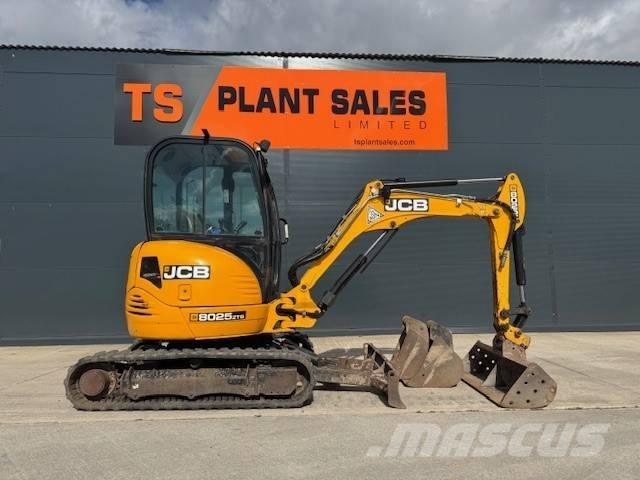 JCB 8025 ZTS Mini ekskavatoriai < 7 t