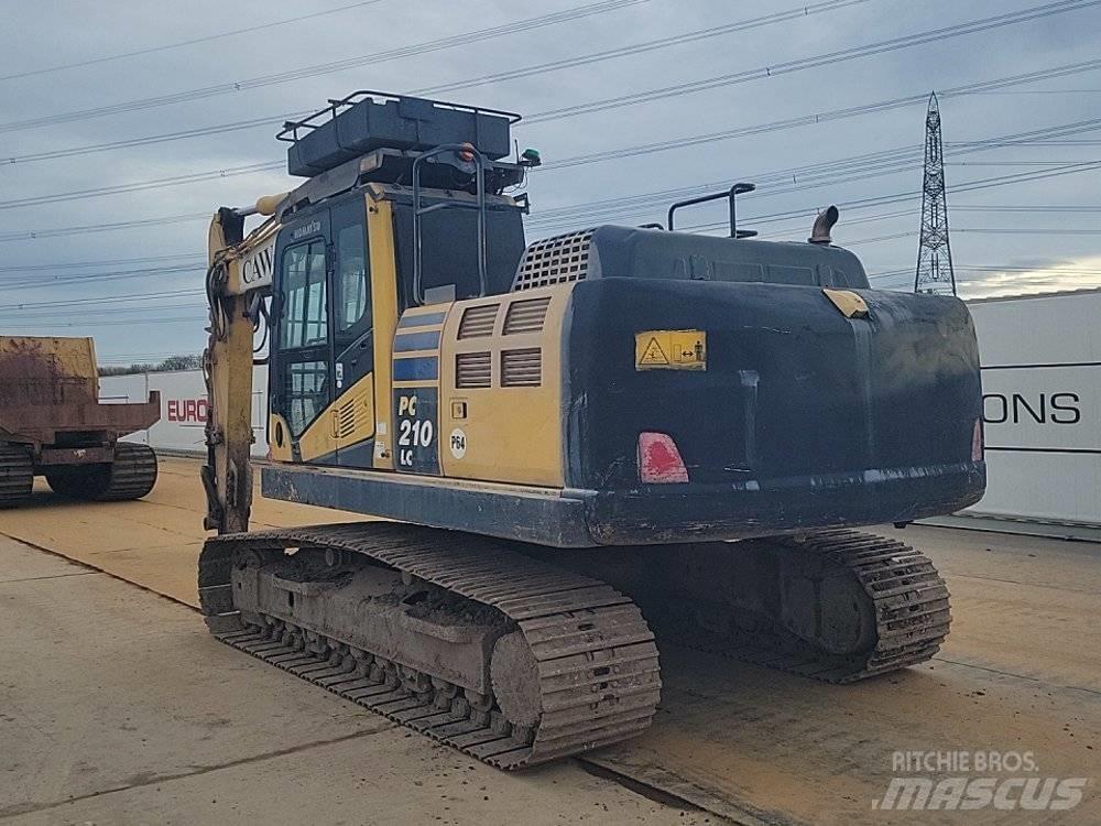 Komatsu PC 210 LC-10 Vikšriniai ekskavatoriai