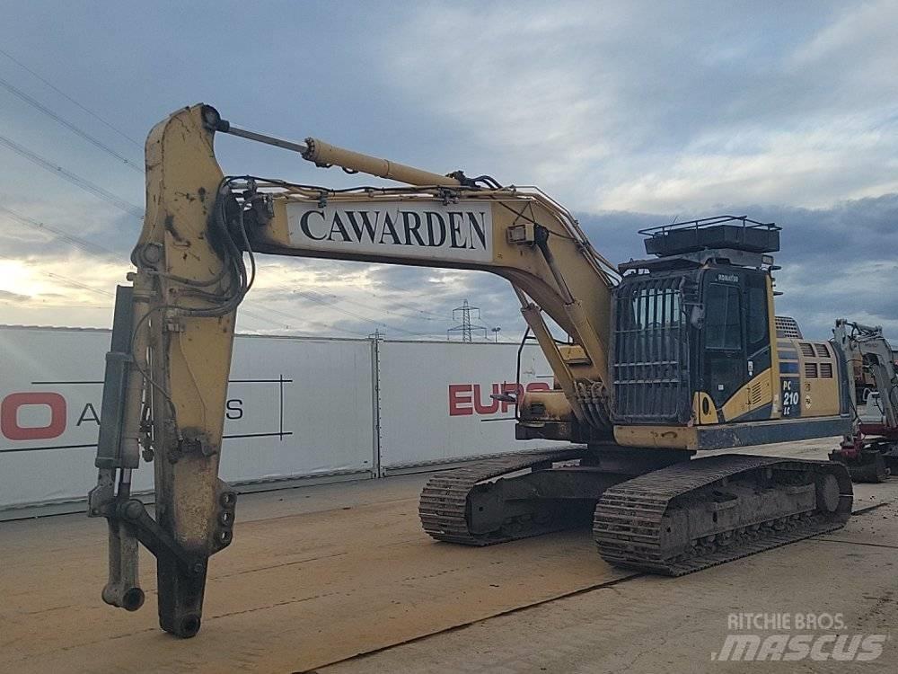 Komatsu PC 210 LC-10 Vikšriniai ekskavatoriai