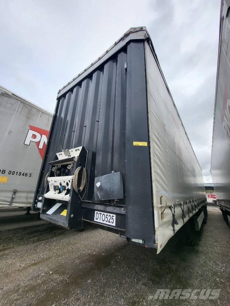 Krone CURTAIN HEAVY Tentinės puspriekabės