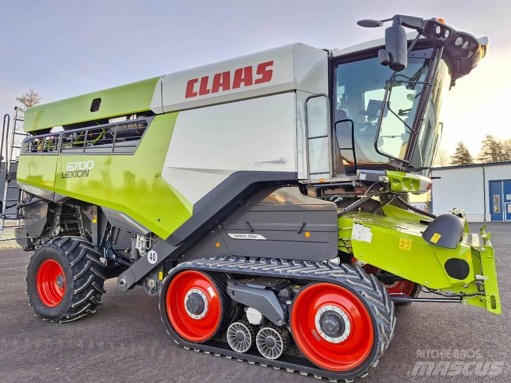 CLAAS LEXION  6700 TT Derliaus nuėmimo kombainai