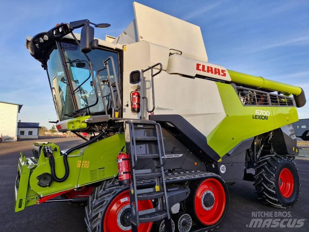 CLAAS LEXION  6700 TT Derliaus nuėmimo kombainai