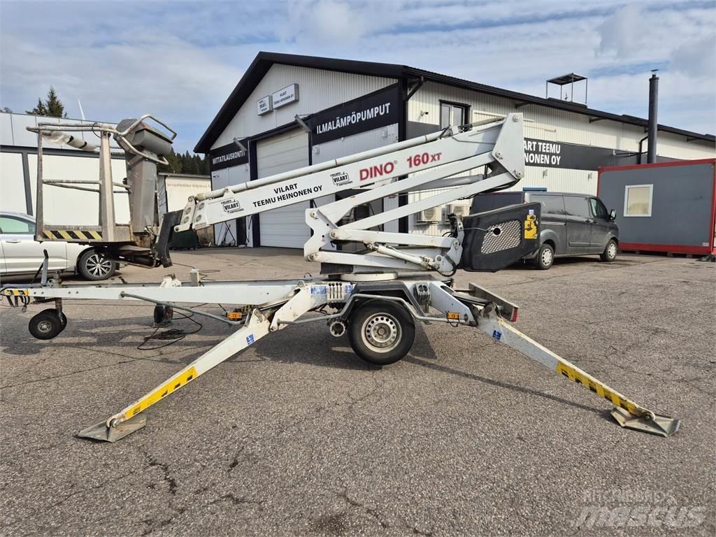 Dino 160XT Ant priekabų montuojamos kėlimo platformos