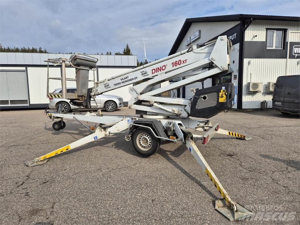 Dino 160XT Ant priekabų montuojamos kėlimo platformos