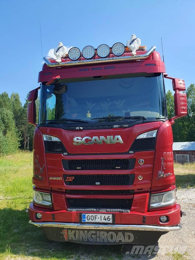 Scania R 650 Miškovežių vilkikai