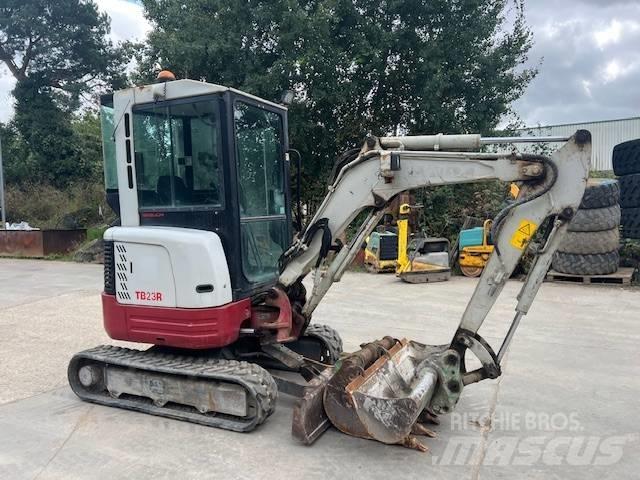 Takeuchi TB 23 R Mini ekskavatoriai < 7 t