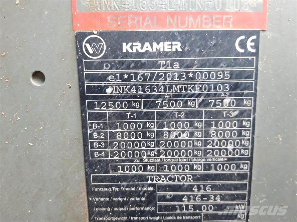 Kramer KT557 Teleskopiniai krautuvai žemės ūkiui