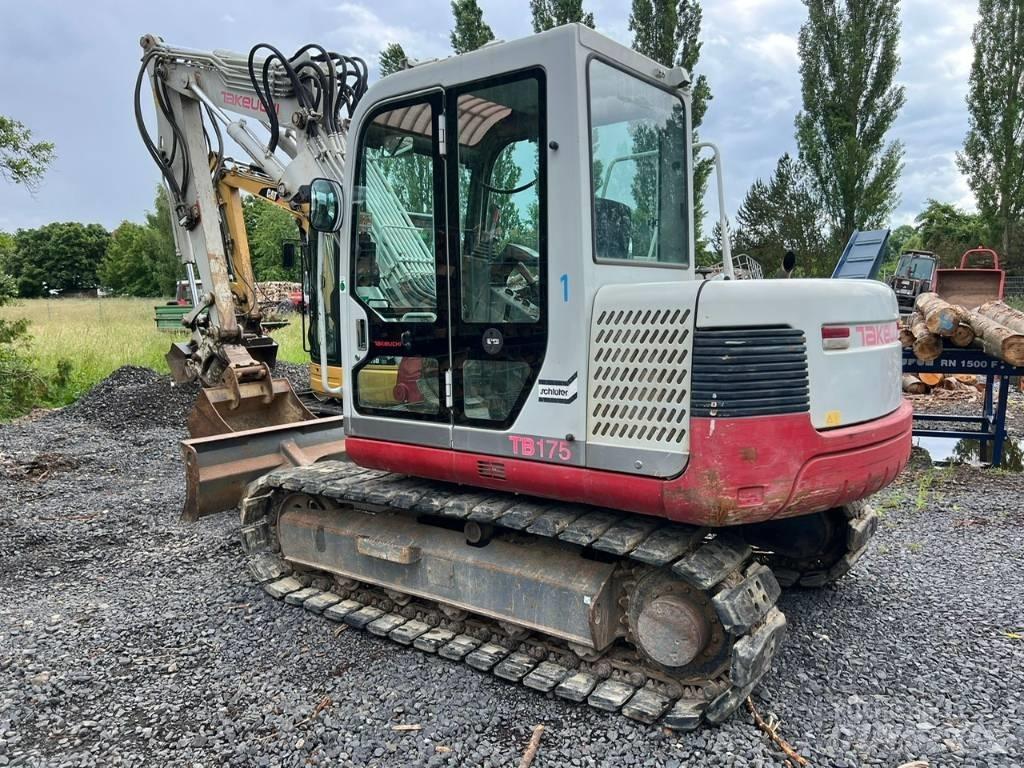 Takeuchi TB 175 Vidutinės galios ekskavatoriai 7-12 t
