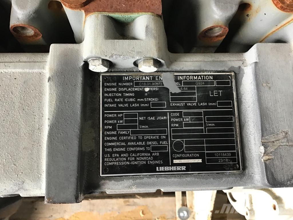 Liebherr G924 USED Statyba - Kita