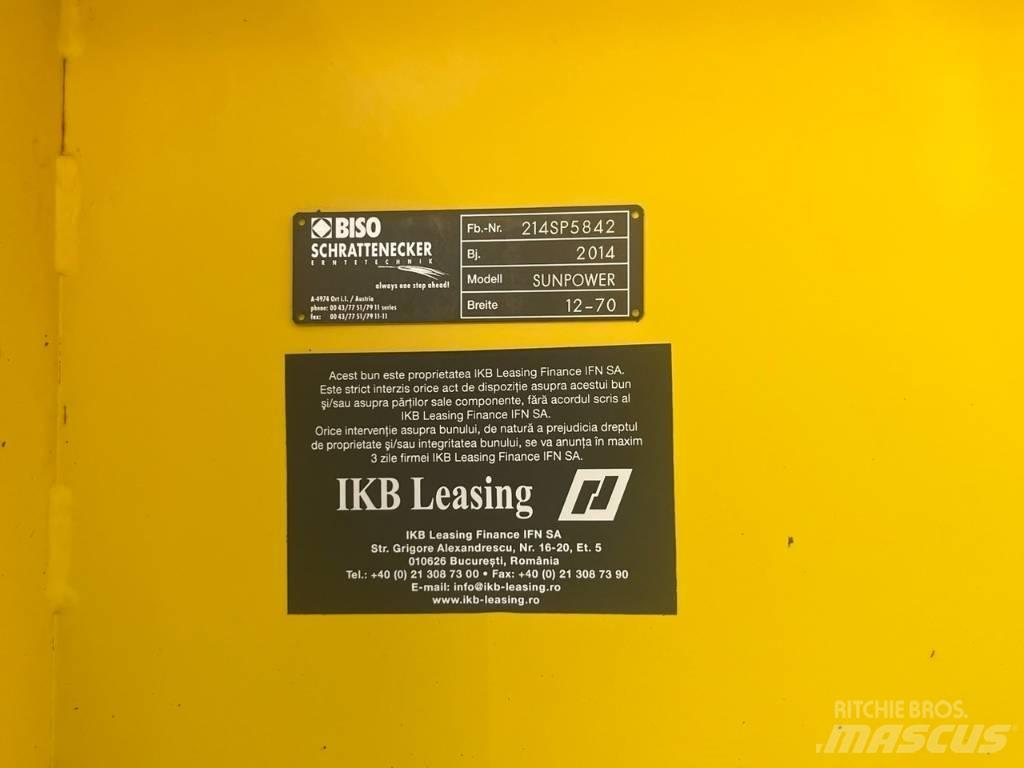 Biso SUNPOWER Derliaus nuėmimo kombainų priedai
