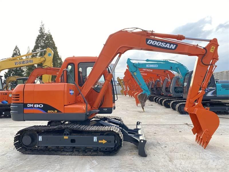 Doosan DH80G Vikšriniai ekskavatoriai