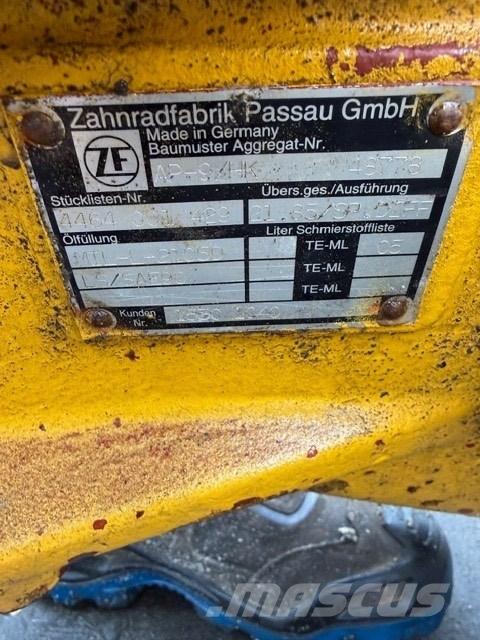 Terex USED AXLES ZF Karjeriniai savivarčiai