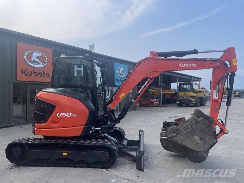 Kubota U 50-5 Mini ekskavatoriai < 7 t