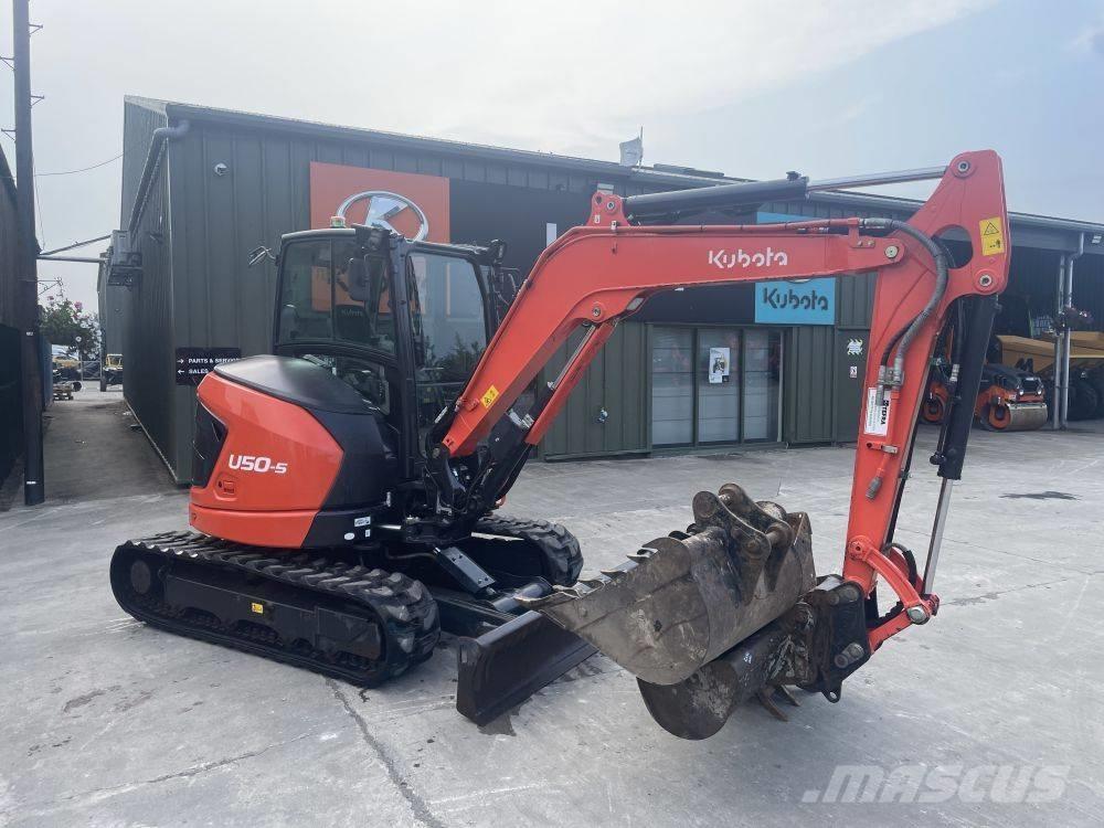 Kubota U 50-5 Mini ekskavatoriai < 7 t