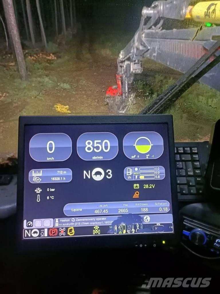 Komatsu 911.5 Miško technika (Harvesteriai)