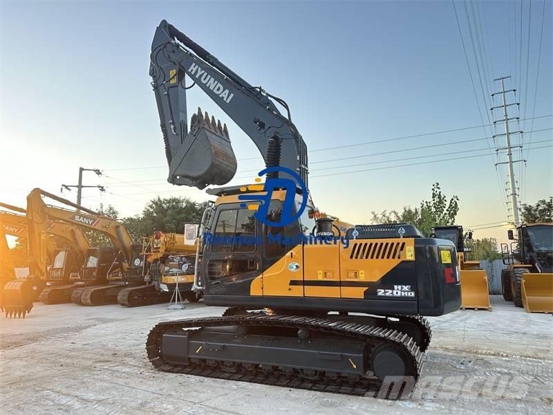 Hyundai HX220 HD Vikšriniai ekskavatoriai
