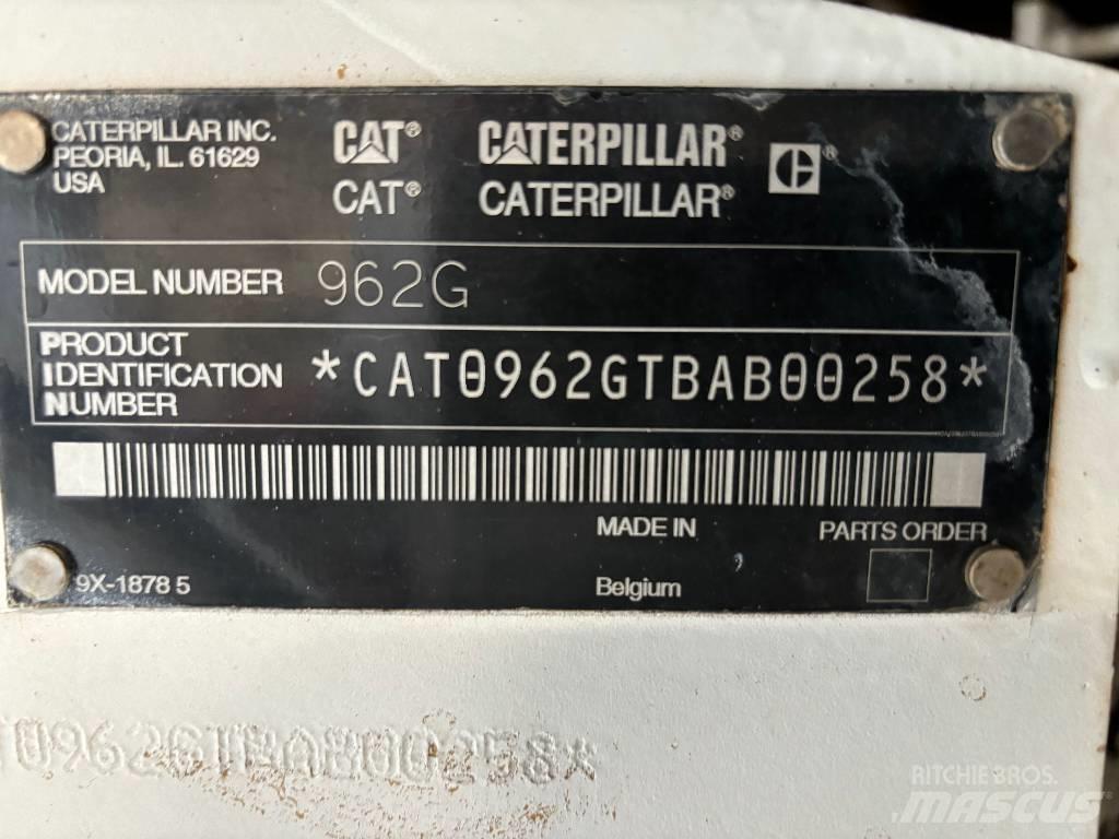 CAT 962 G Naudoti ratiniai krautuvai