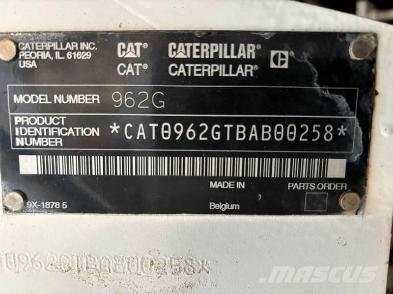 CAT 962 G Naudoti ratiniai krautuvai