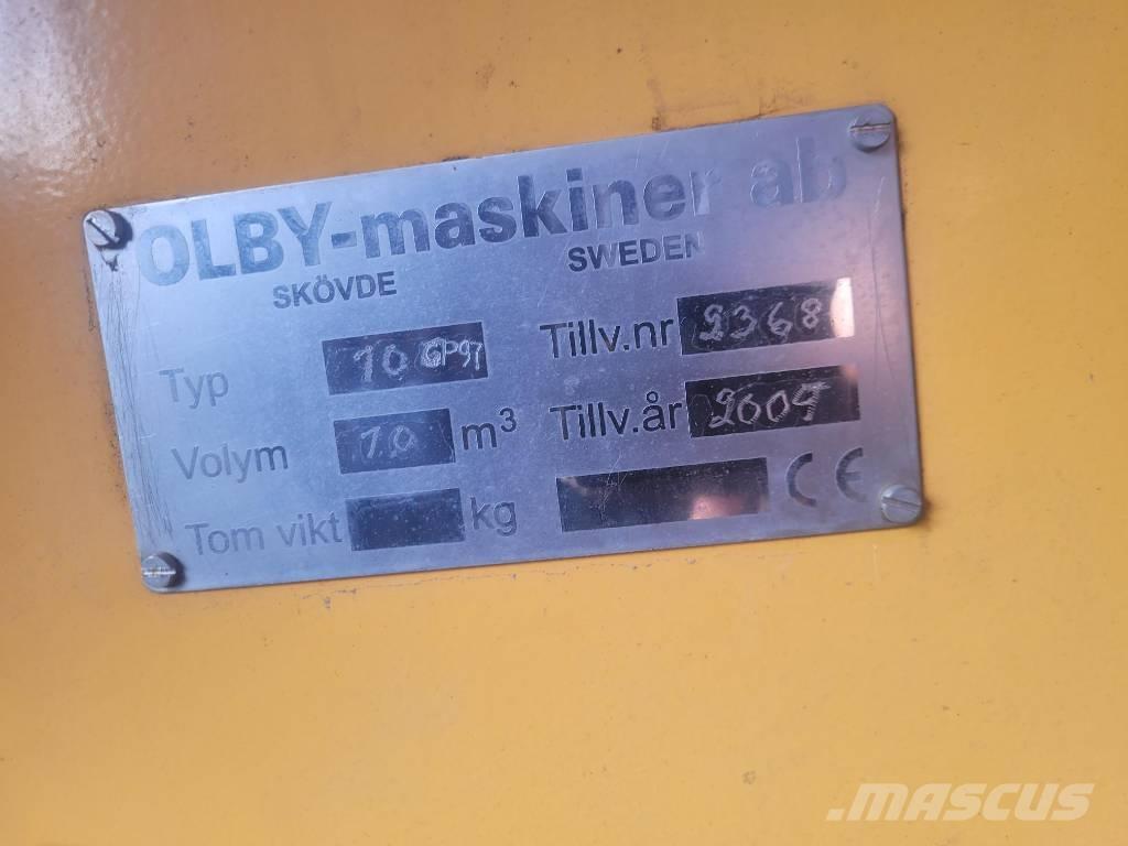 Olby 10 Kubik Srutų cisternos