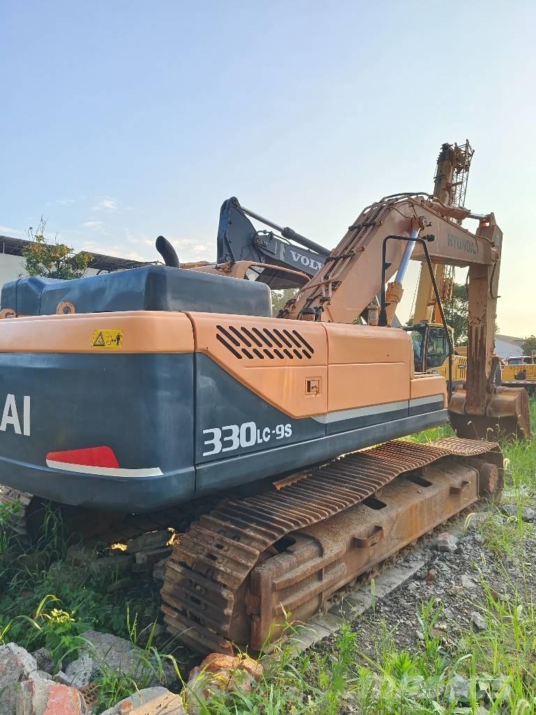 Hyundai R330LC-9S Vikšriniai ekskavatoriai