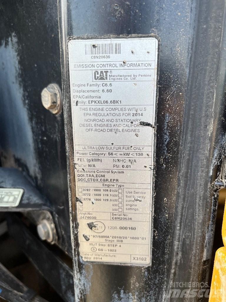 CAT 938 K Naudoti ratiniai krautuvai