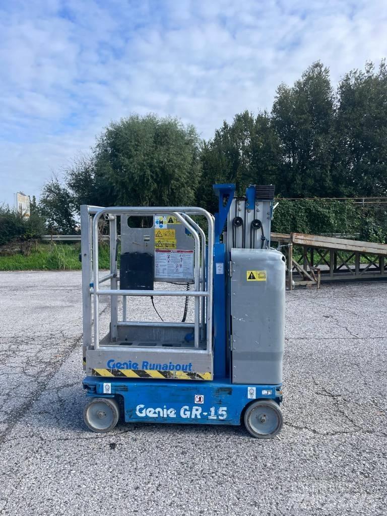 Genie GR 15 Vertikalūs stiebiniai keltuvai