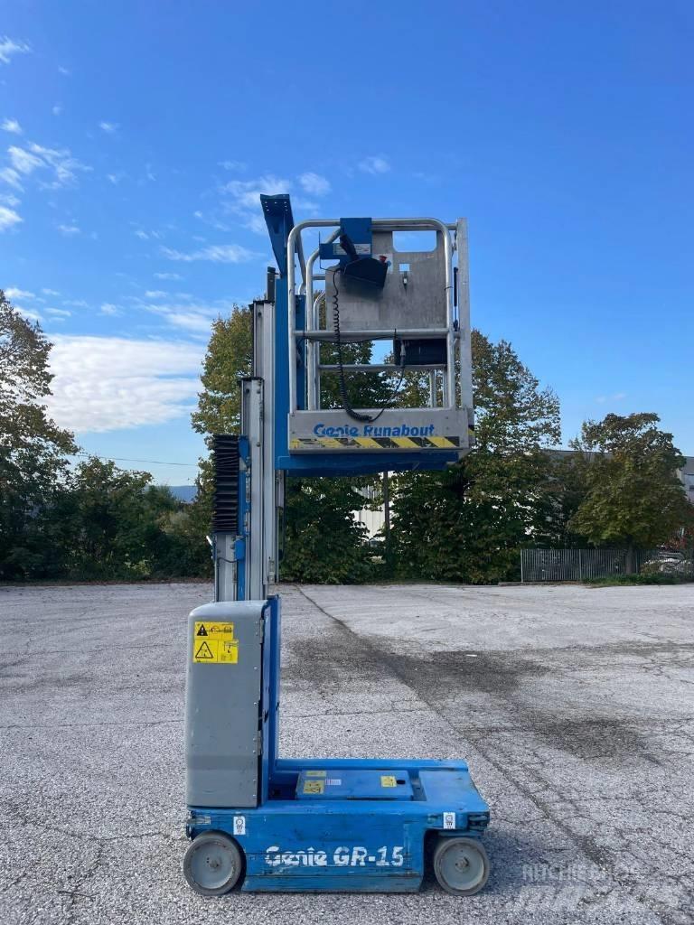 Genie GR 15 Vertikalūs stiebiniai keltuvai