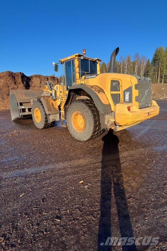 Volvo L 180 G Naudoti ratiniai krautuvai