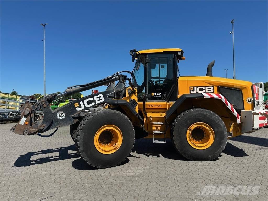 JCB 457 Agri Naudoti ratiniai krautuvai