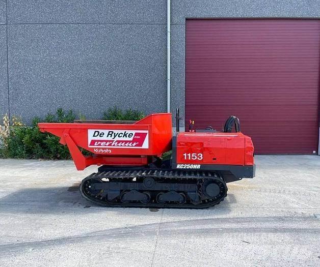 Kubota KC250HR Vikšrinė savivartė technika