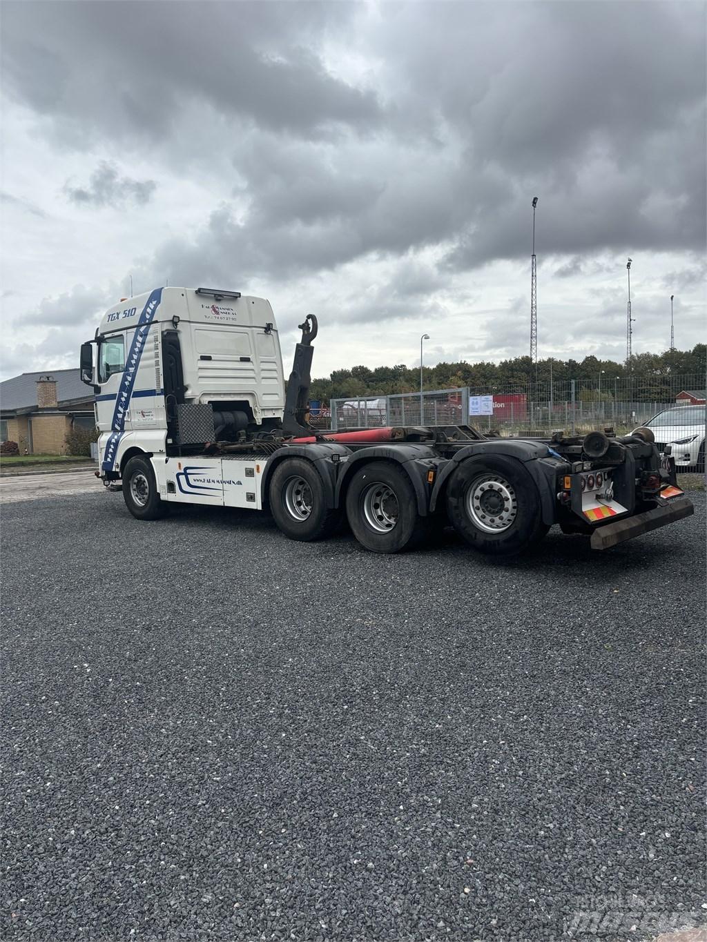 MAN TGX 35.510 Sunkvežimiai su keliamuoju kabliu