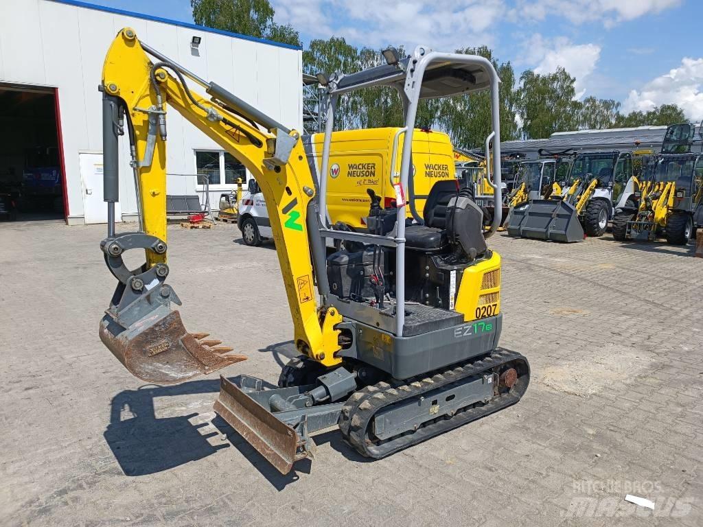 Wacker Neuson EZ17e Vikšriniai ekskavatoriai
