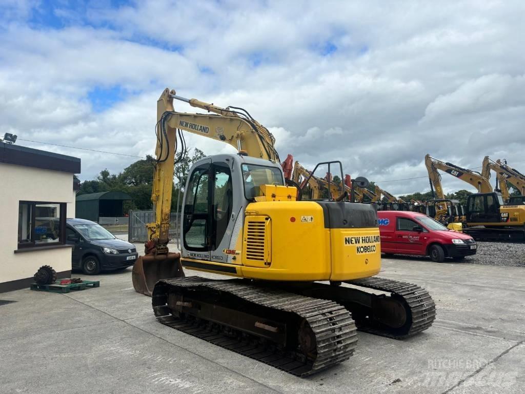 New Holland E 135 SR Vikšriniai ekskavatoriai