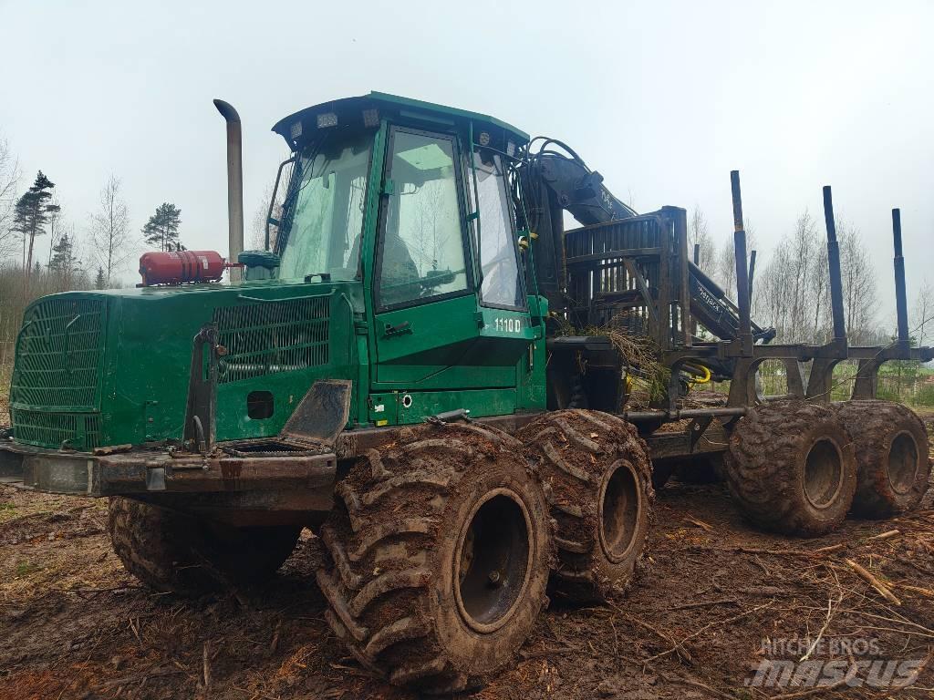 Timberjack 1110D Naudoti miškovežiai (Forvarderiai)