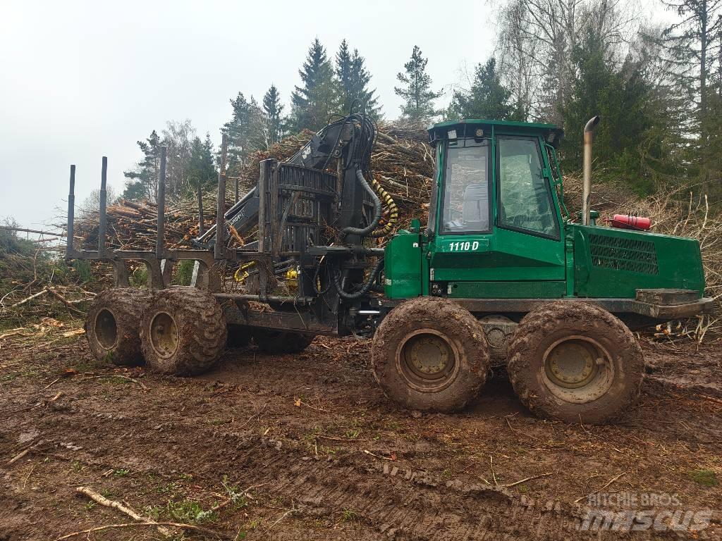Timberjack 1110D Naudoti miškovežiai (Forvarderiai)
