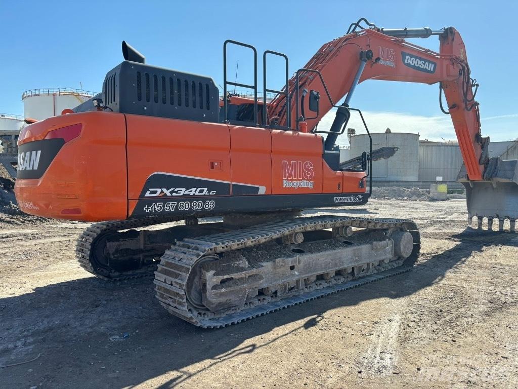 Doosan 340 DX 340 Vikšriniai ekskavatoriai