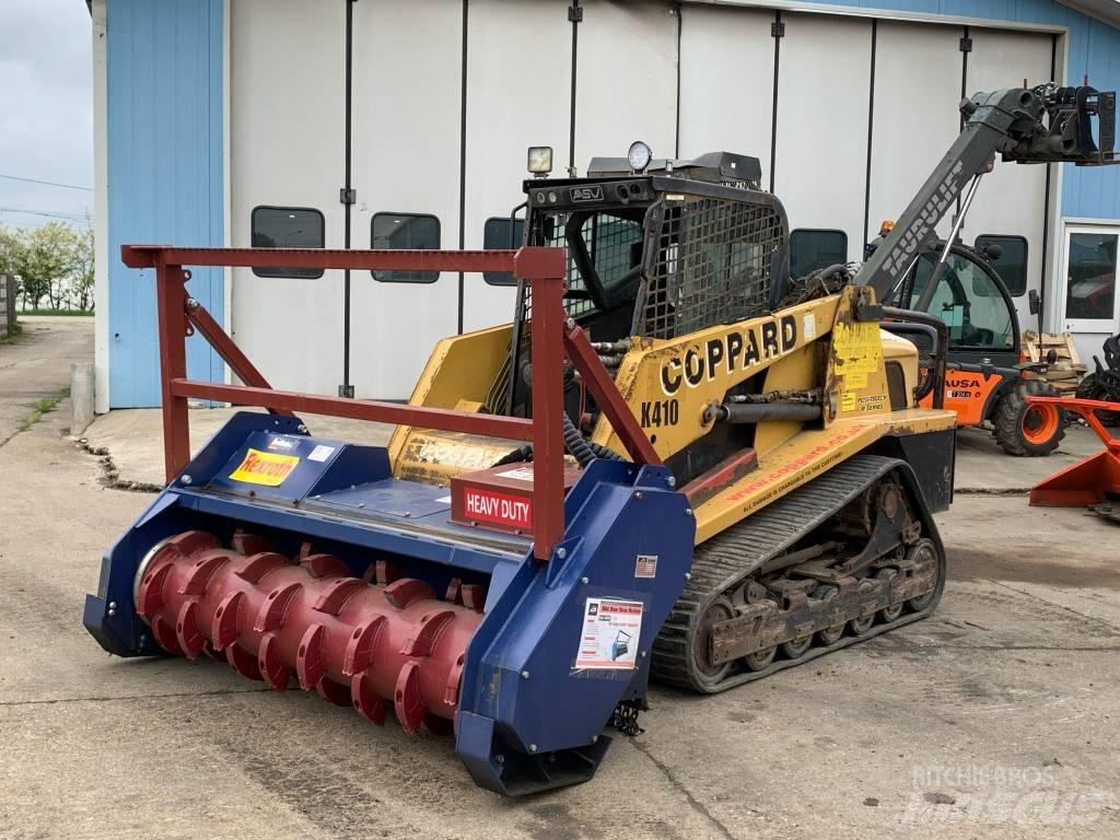 CAT ASV RC100 Krautuvai su šoniniu pasukimu