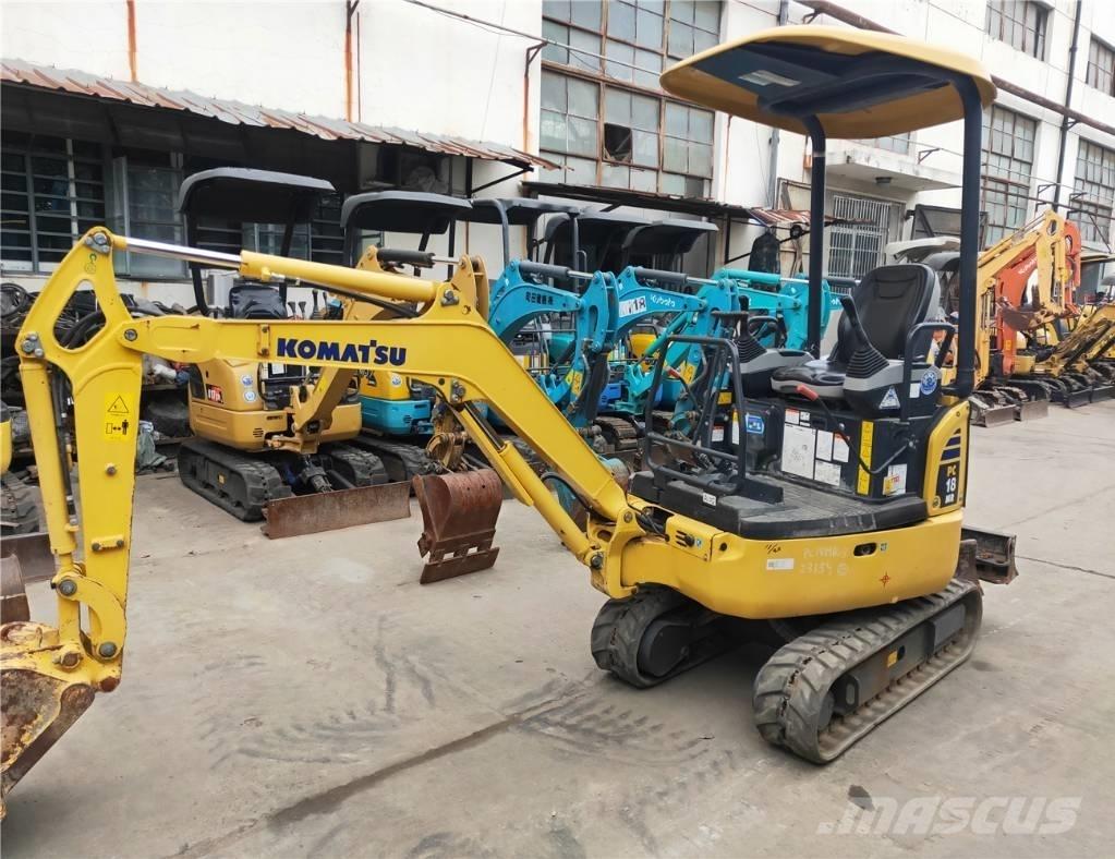 Komatsu PC18MR-3 Mini ekskavatoriai < 7 t