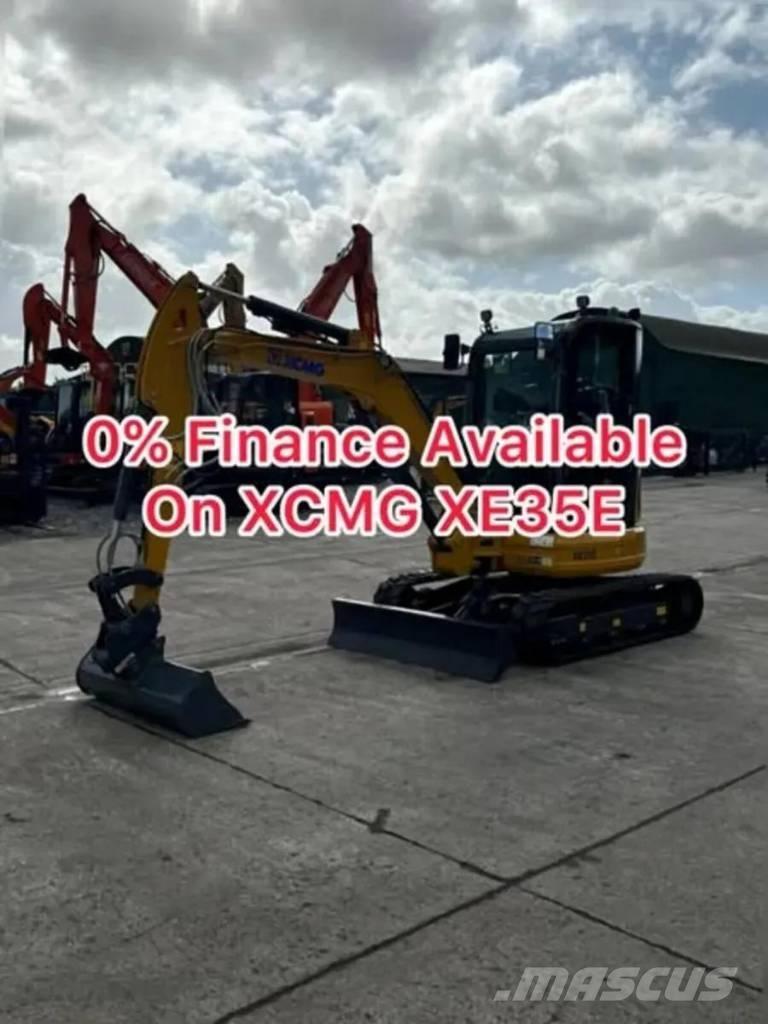 XCMG XE35E Mini ekskavatoriai < 7 t