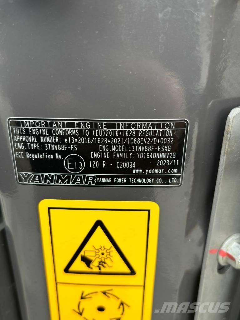 XCMG XE35E Mini ekskavatoriai < 7 t